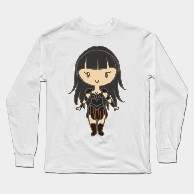 Xena - Lil' CutiE Long Sleeve T-Shirt by Ellador